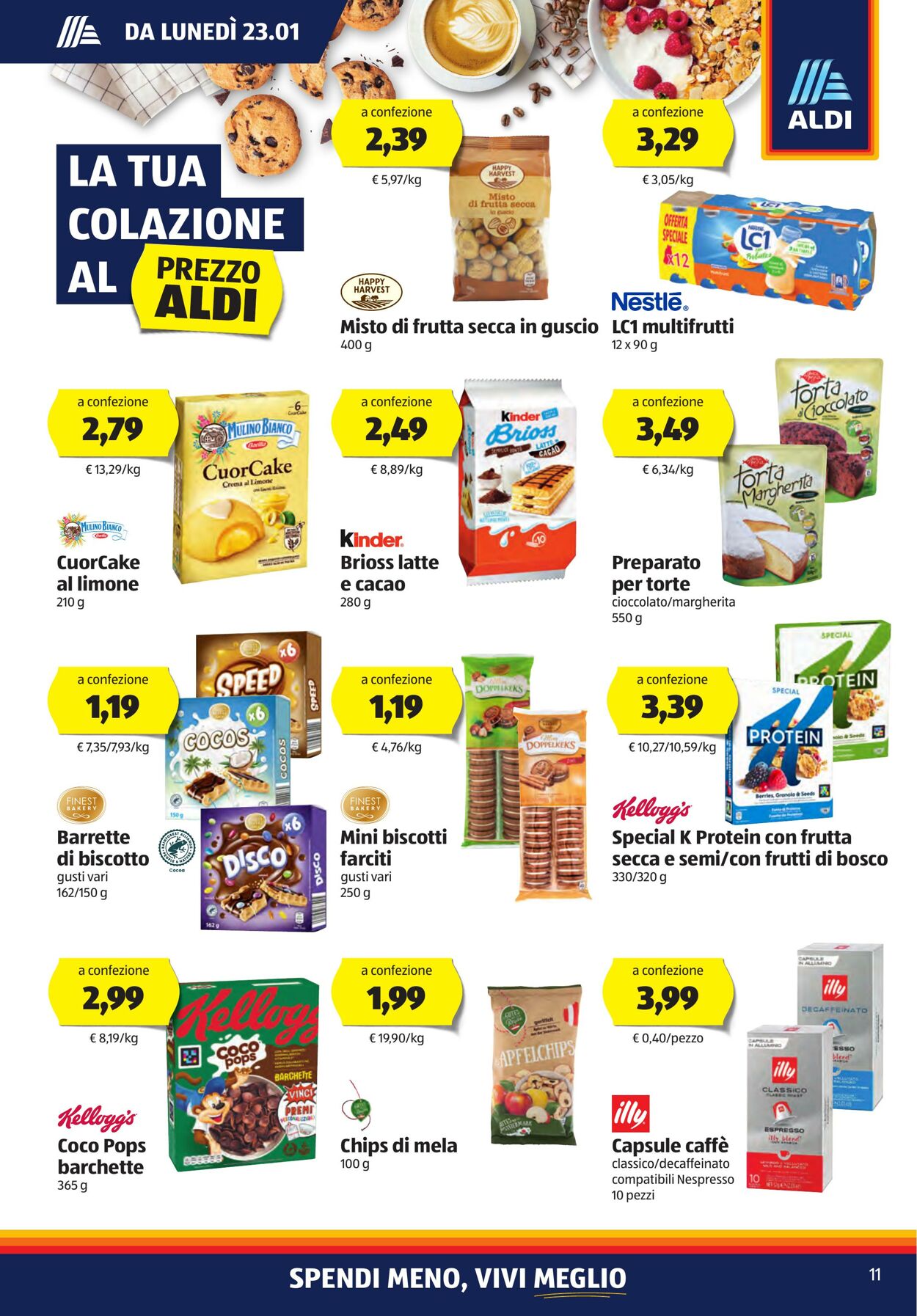 Volantino Aldi 23.01.2023 - 29.01.2023