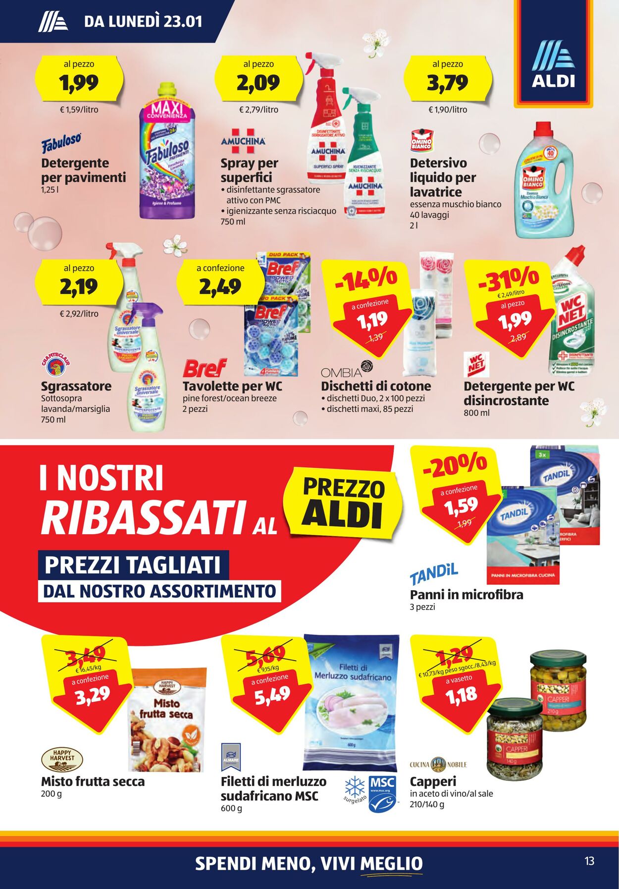 Volantino Aldi 23.01.2023 - 29.01.2023