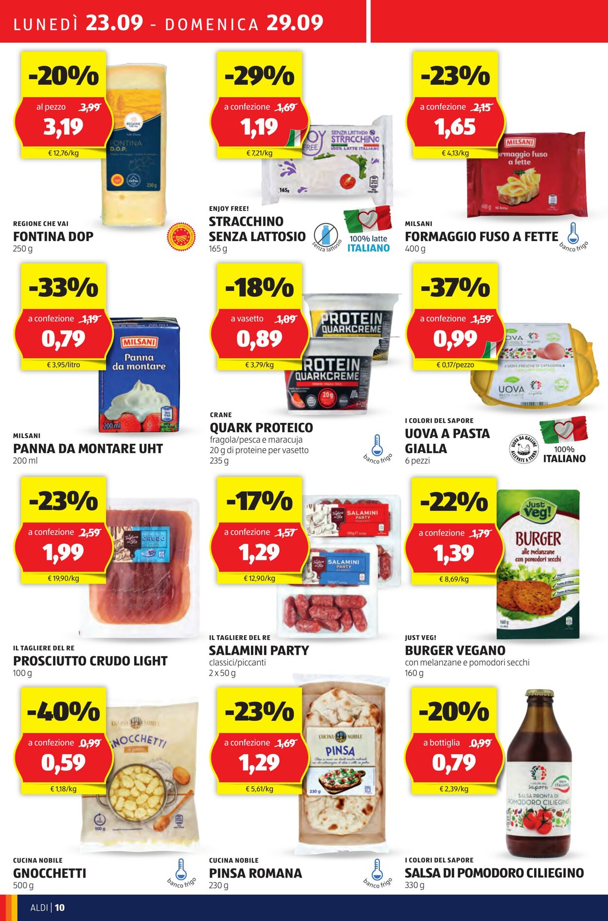 Volantino Aldi 23.09.2024 - 29.09.2024