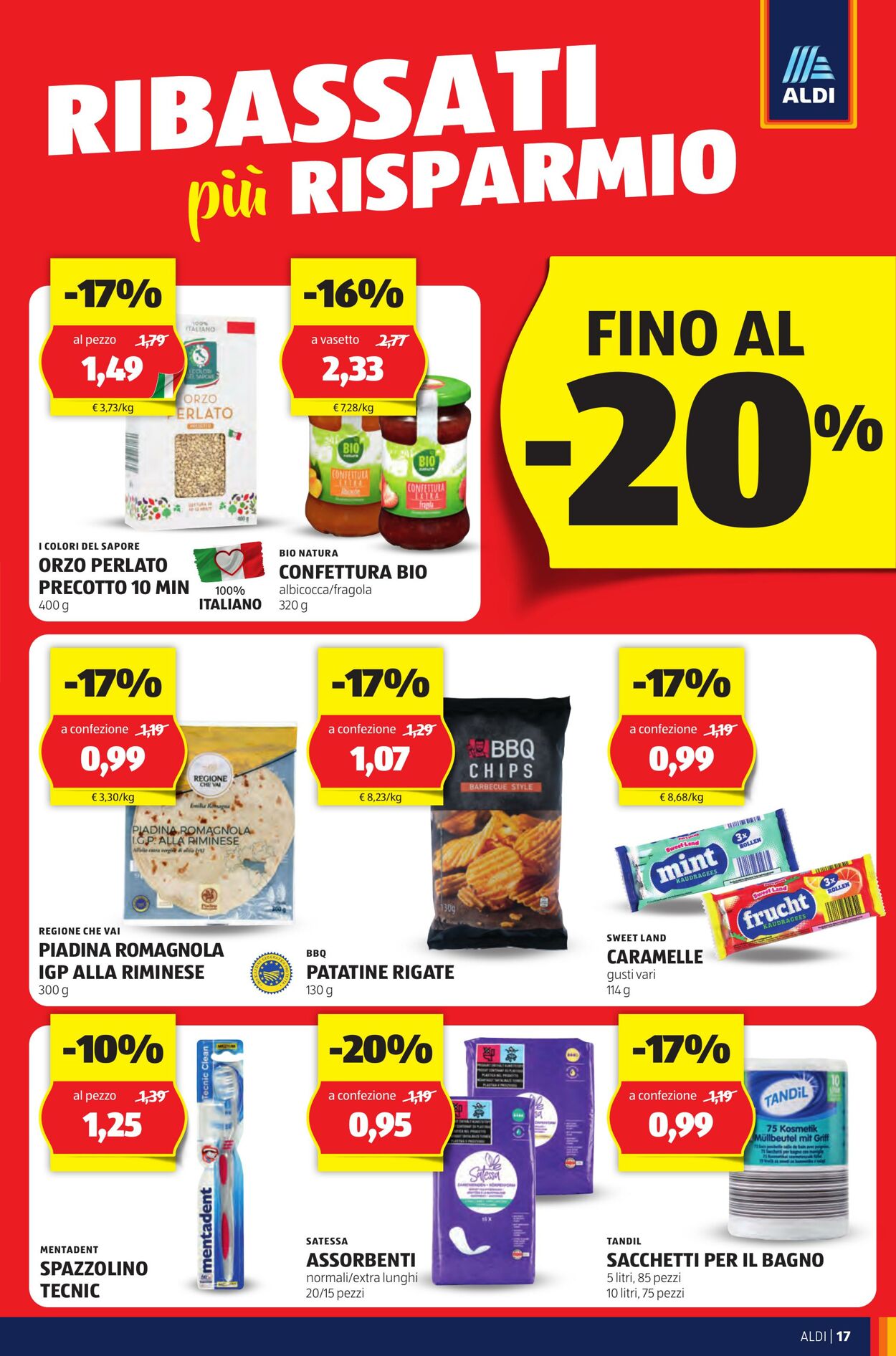 Volantino Aldi 23.09.2024 - 29.09.2024