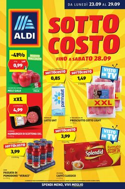 Volantino Aldi 19.08.2024 - 25.08.2024