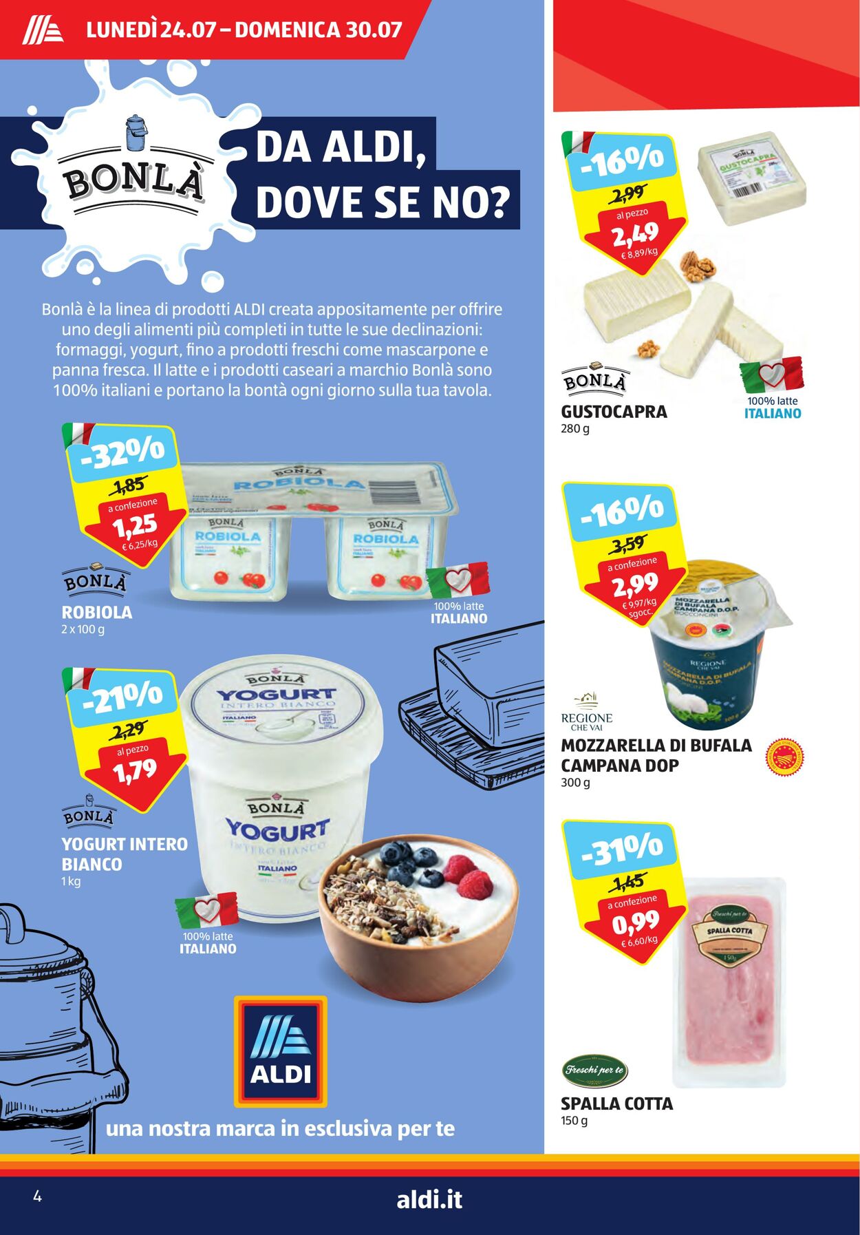 Volantino Aldi 24.07.2023 - 30.07.2023