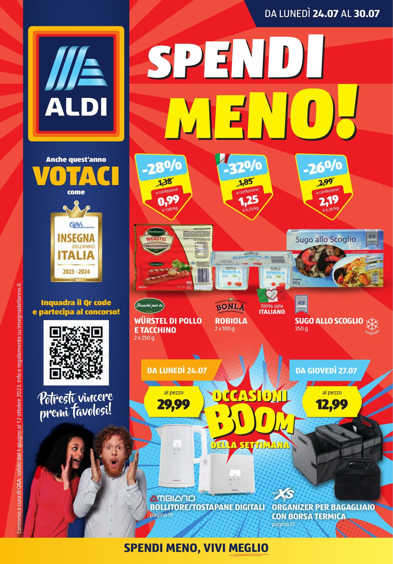 Volantino Aldi 24.07.2023 - 30.07.2023