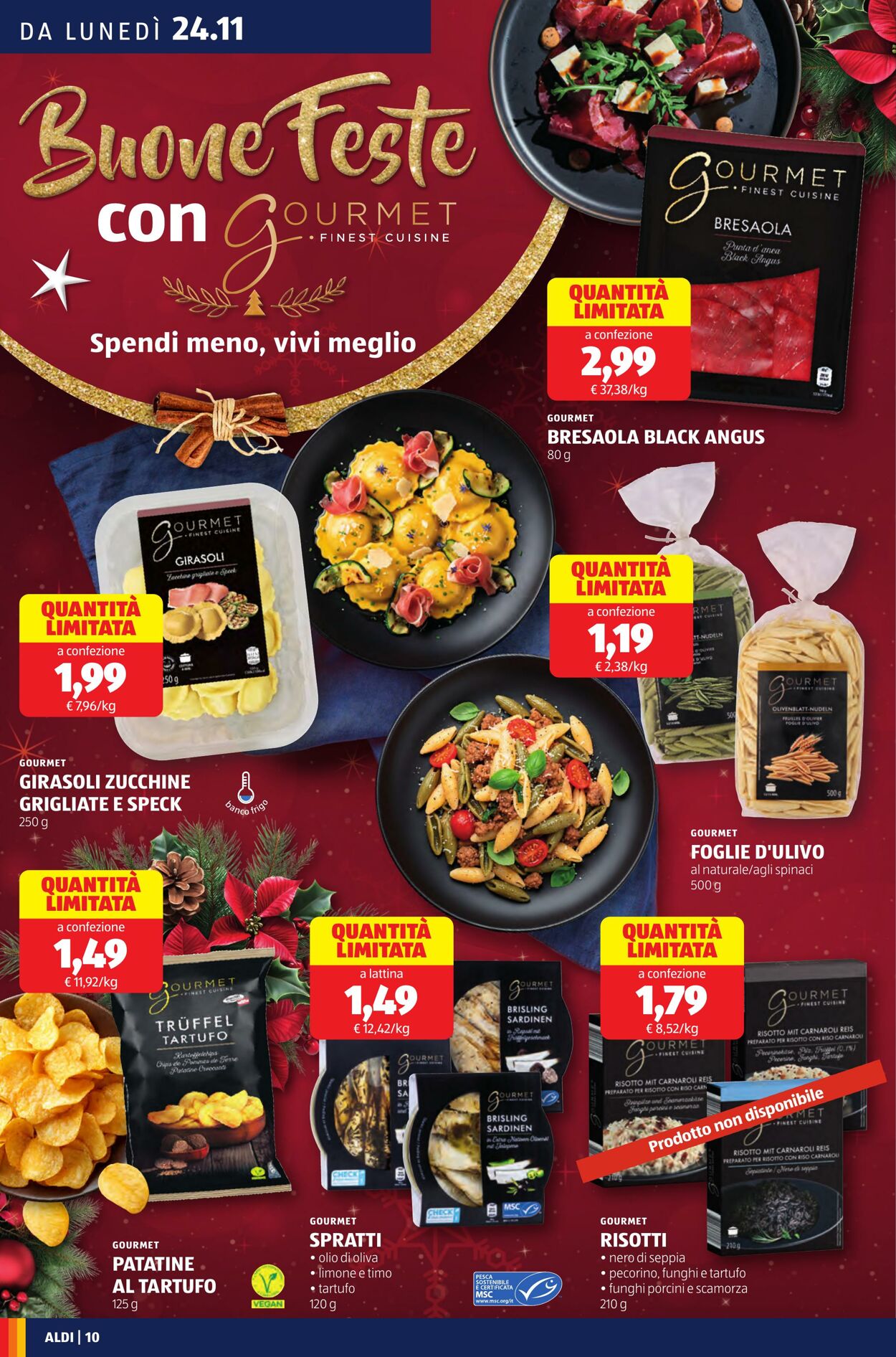 Volantino Aldi 24.11.2025 - 30.11.2025