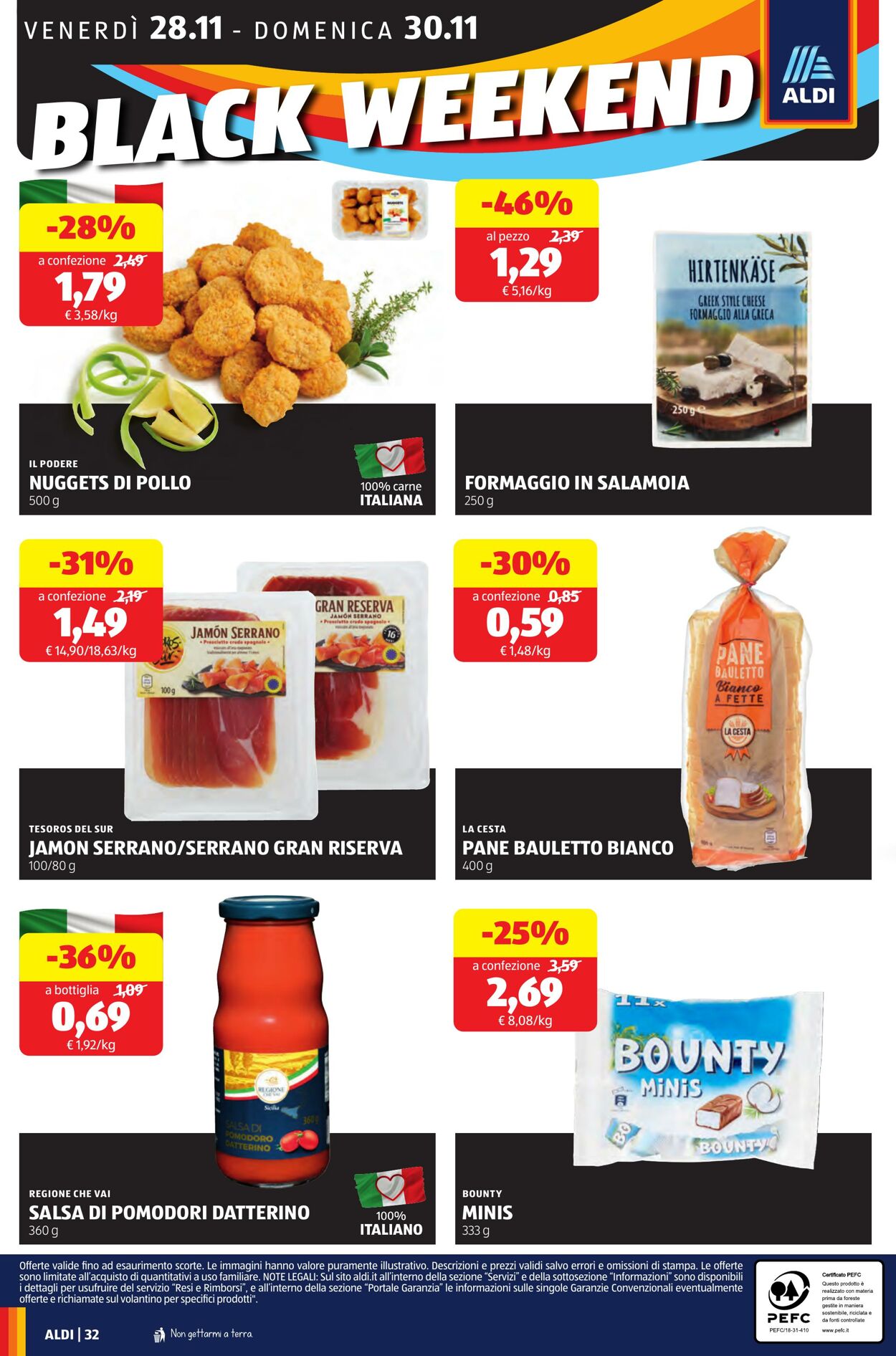 Volantino Aldi 24.11.2025 - 30.11.2025