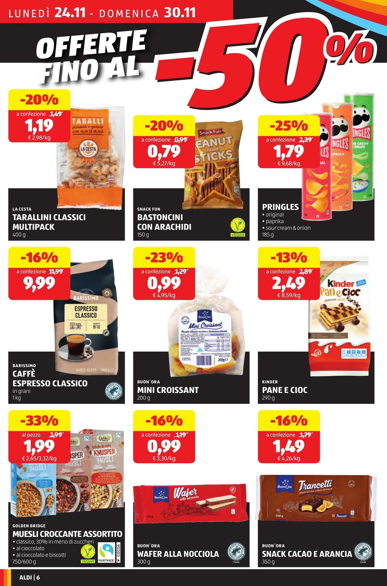 Volantino Aldi 24.11.2025 - 30.11.2025