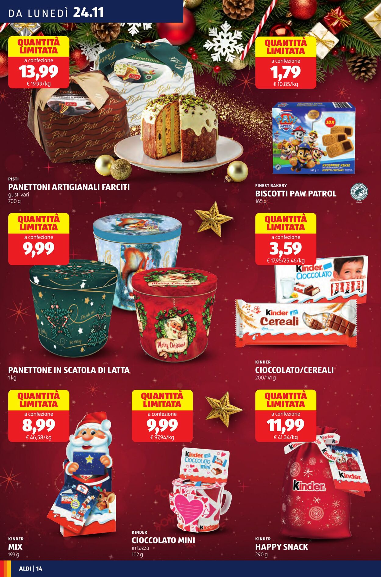 Volantino Aldi 24.11.2025 - 30.11.2025
