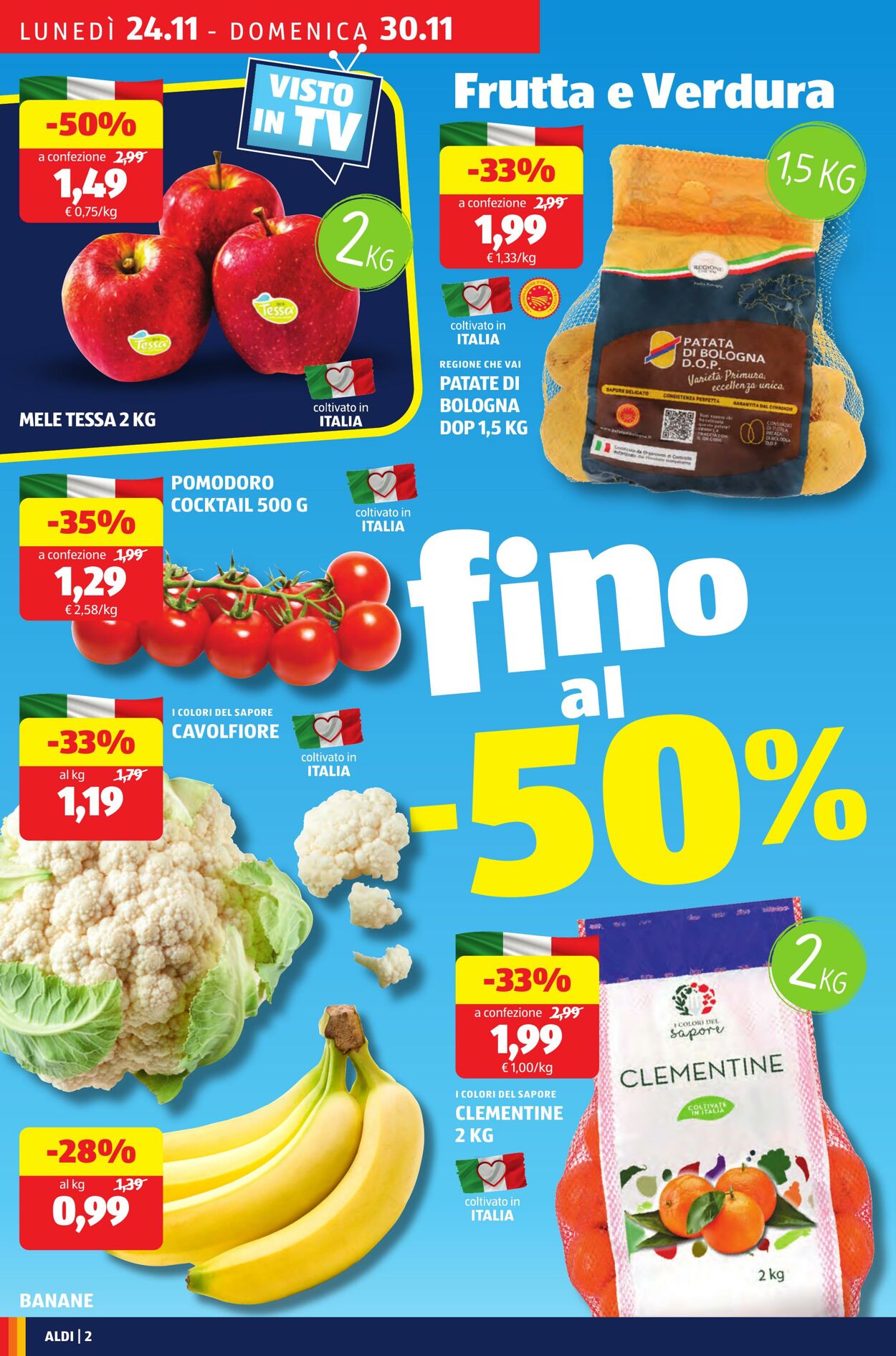 Volantino Aldi 24.11.2025 - 30.11.2025