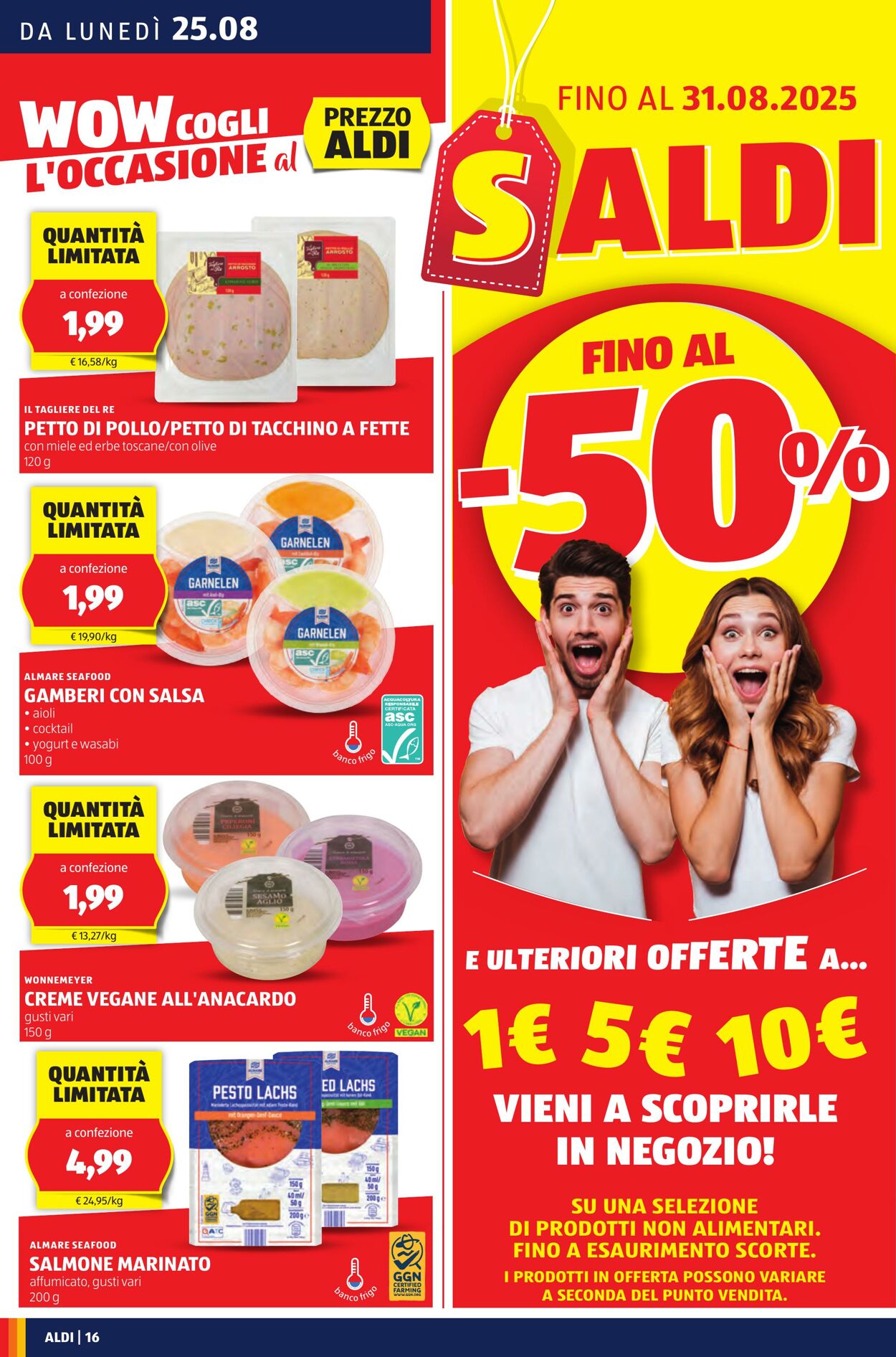 Volantino Aldi 25.08.2025 - 31.08.2025