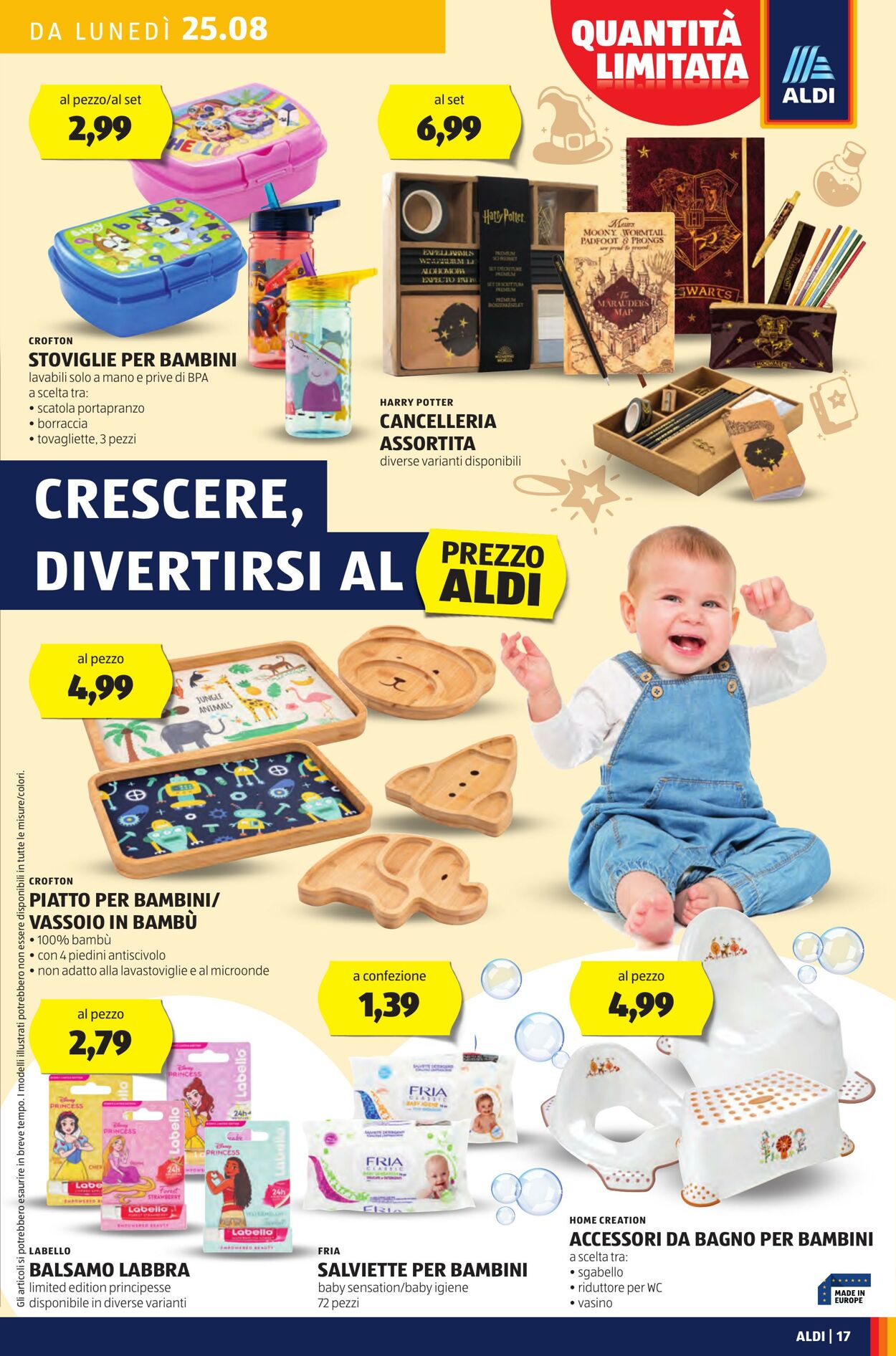 Volantino Aldi 25.08.2025 - 31.08.2025