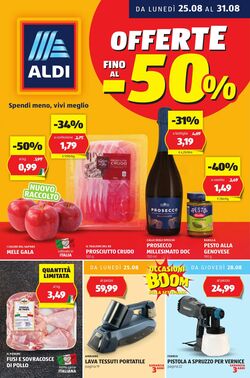 Volantino Aldi 25.08.2025 - 31.08.2025