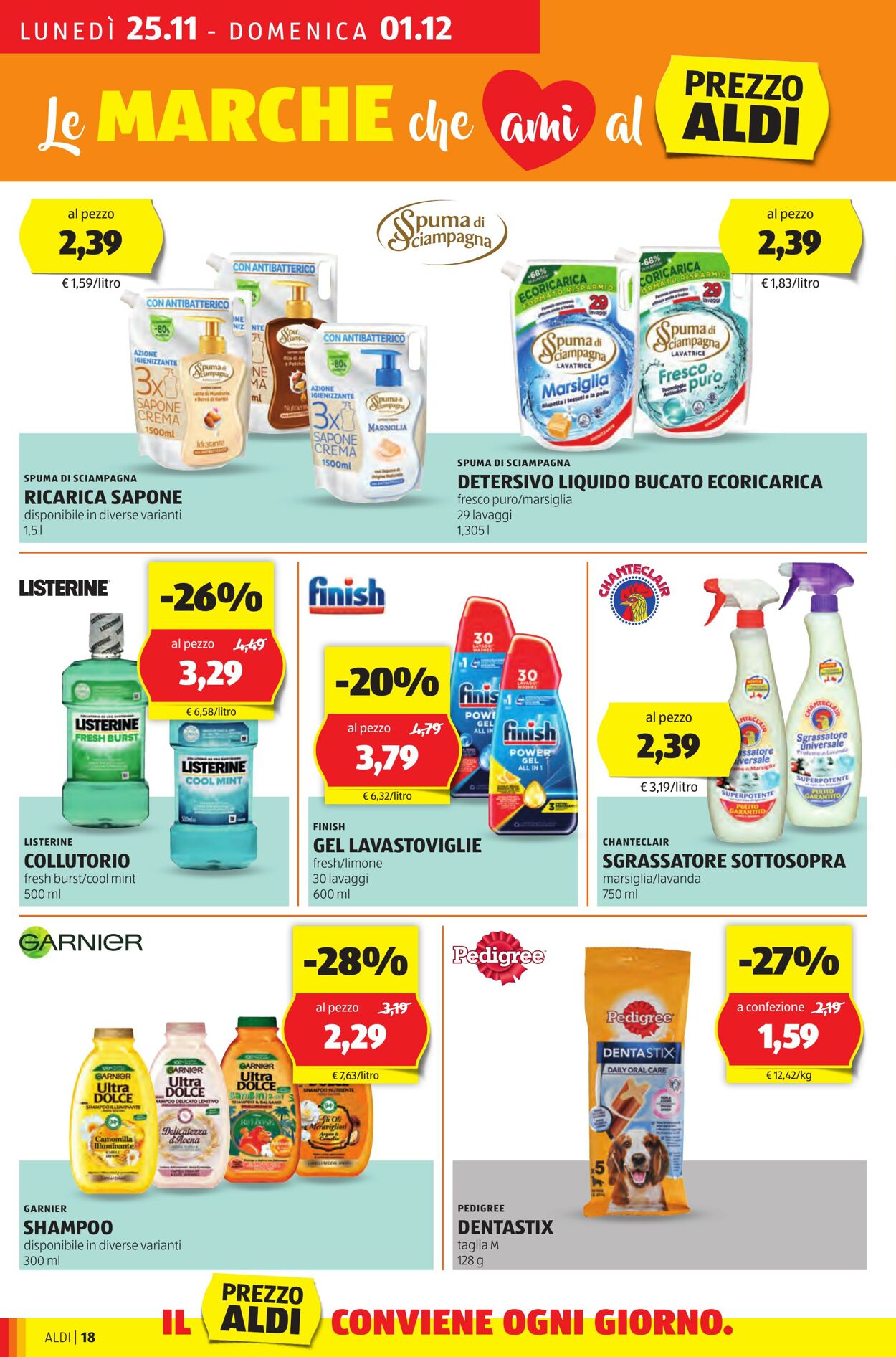 Volantino Aldi 25.11.2024 - 01.12.2024