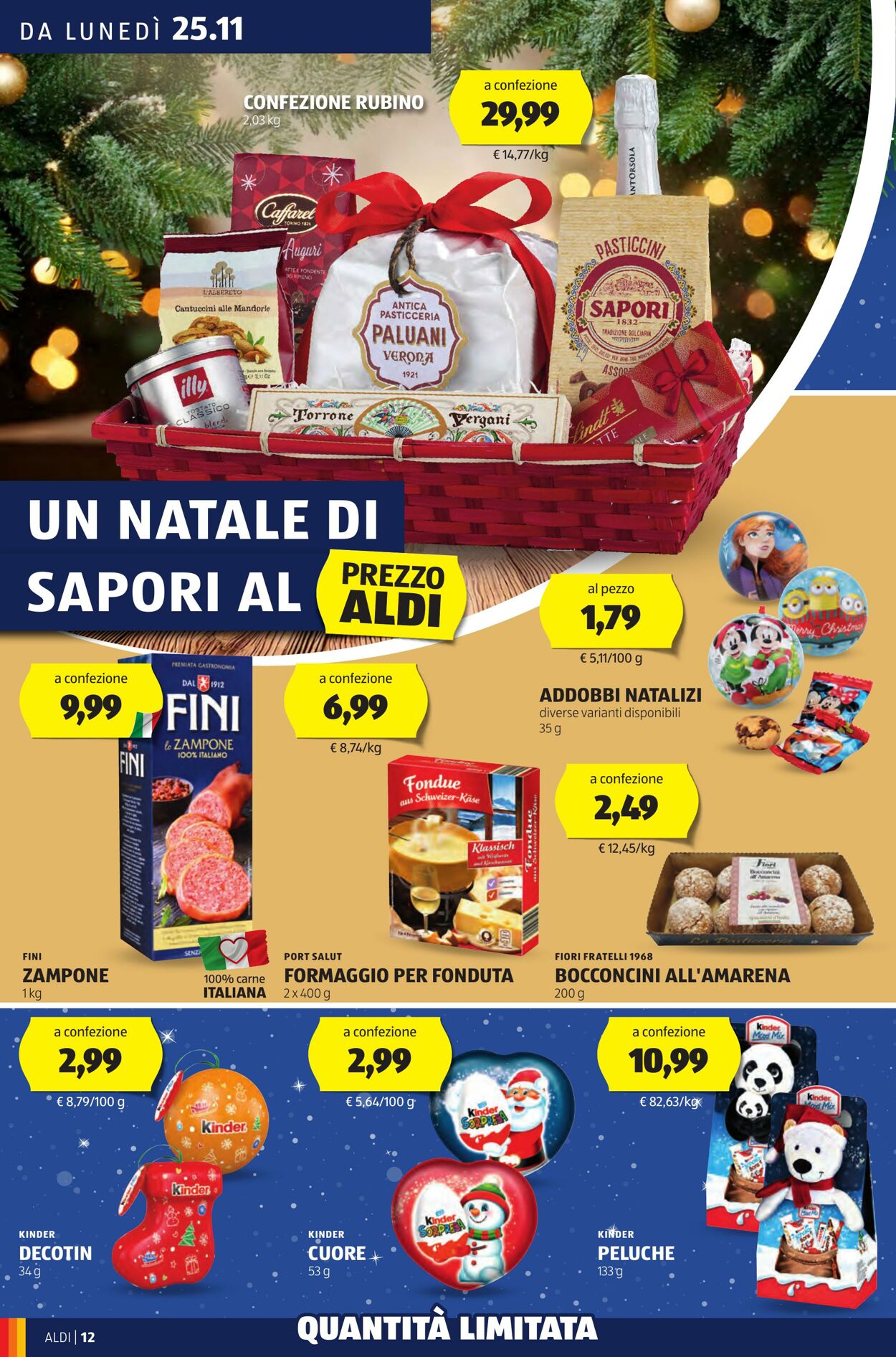 Volantino Aldi 25.11.2024 - 01.12.2024