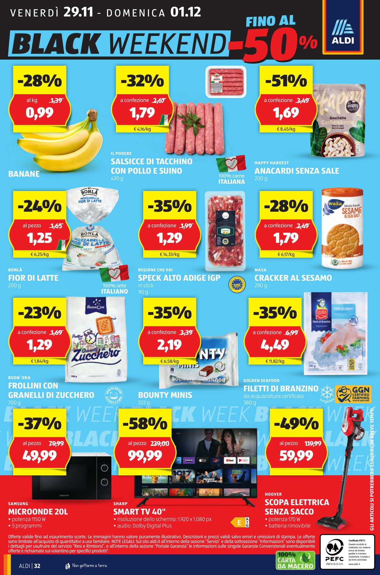 Volantino Aldi 25.11.2024 - 01.12.2024