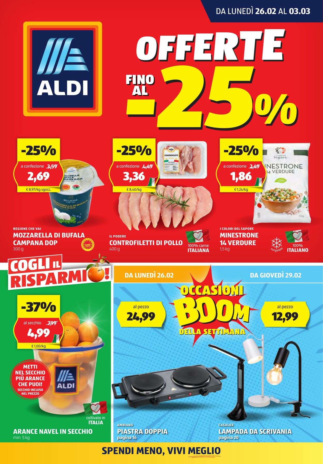 Volantino Aldi 26.02.2024 - 03.03.2024