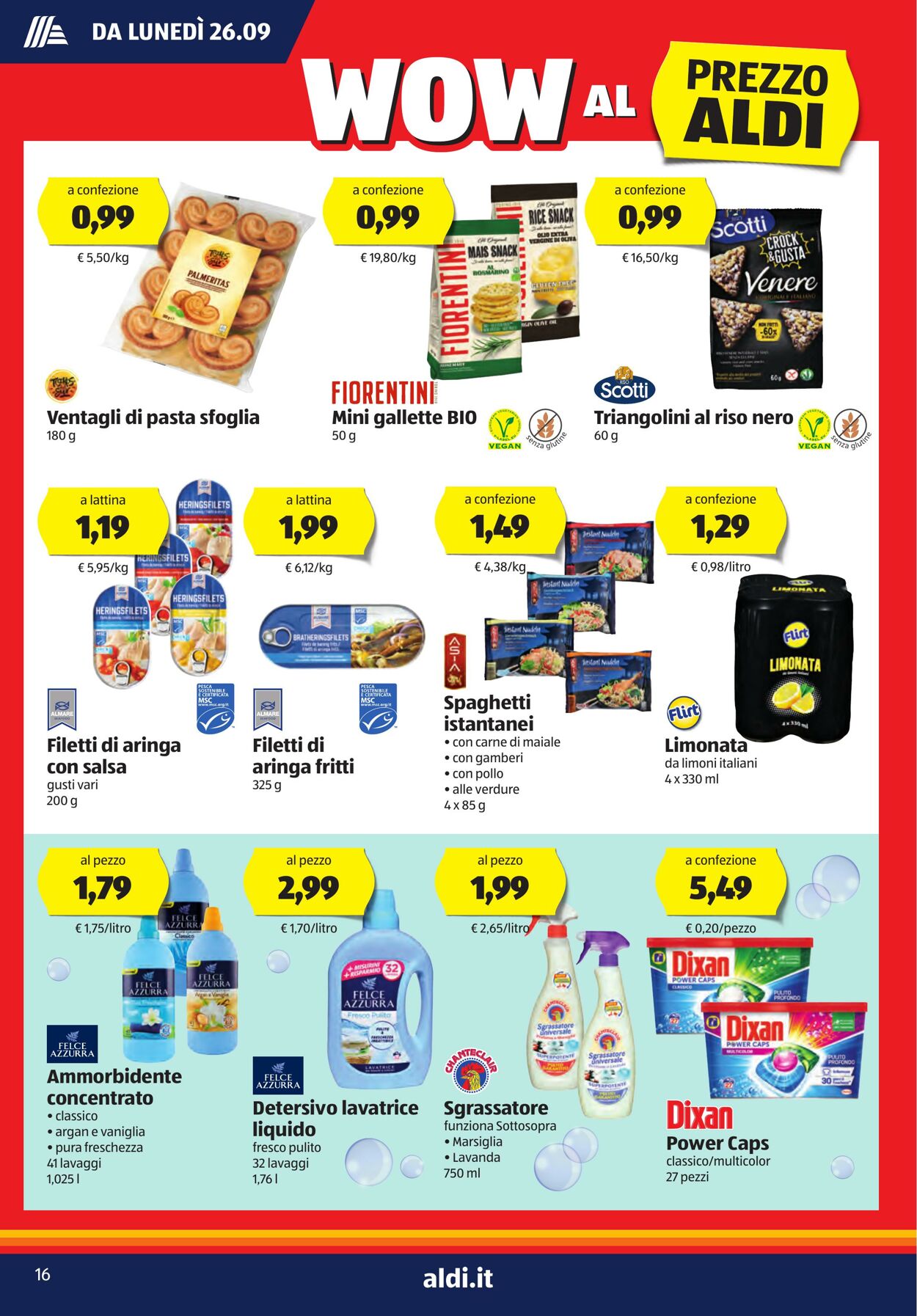 Volantino Aldi 26.09.2022 - 02.10.2022