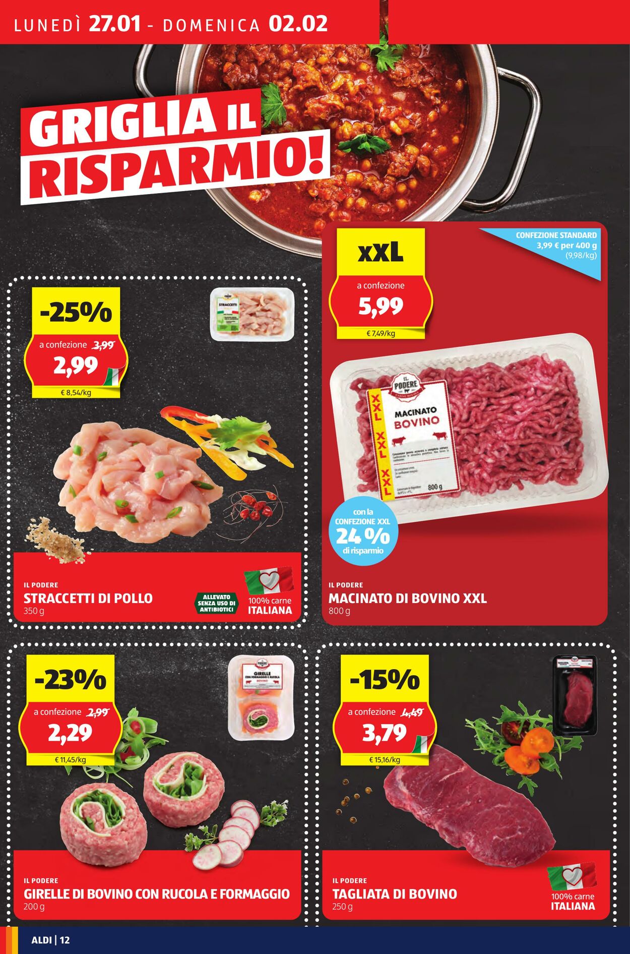 Volantino Aldi 27.01.2025 - 02.02.2025