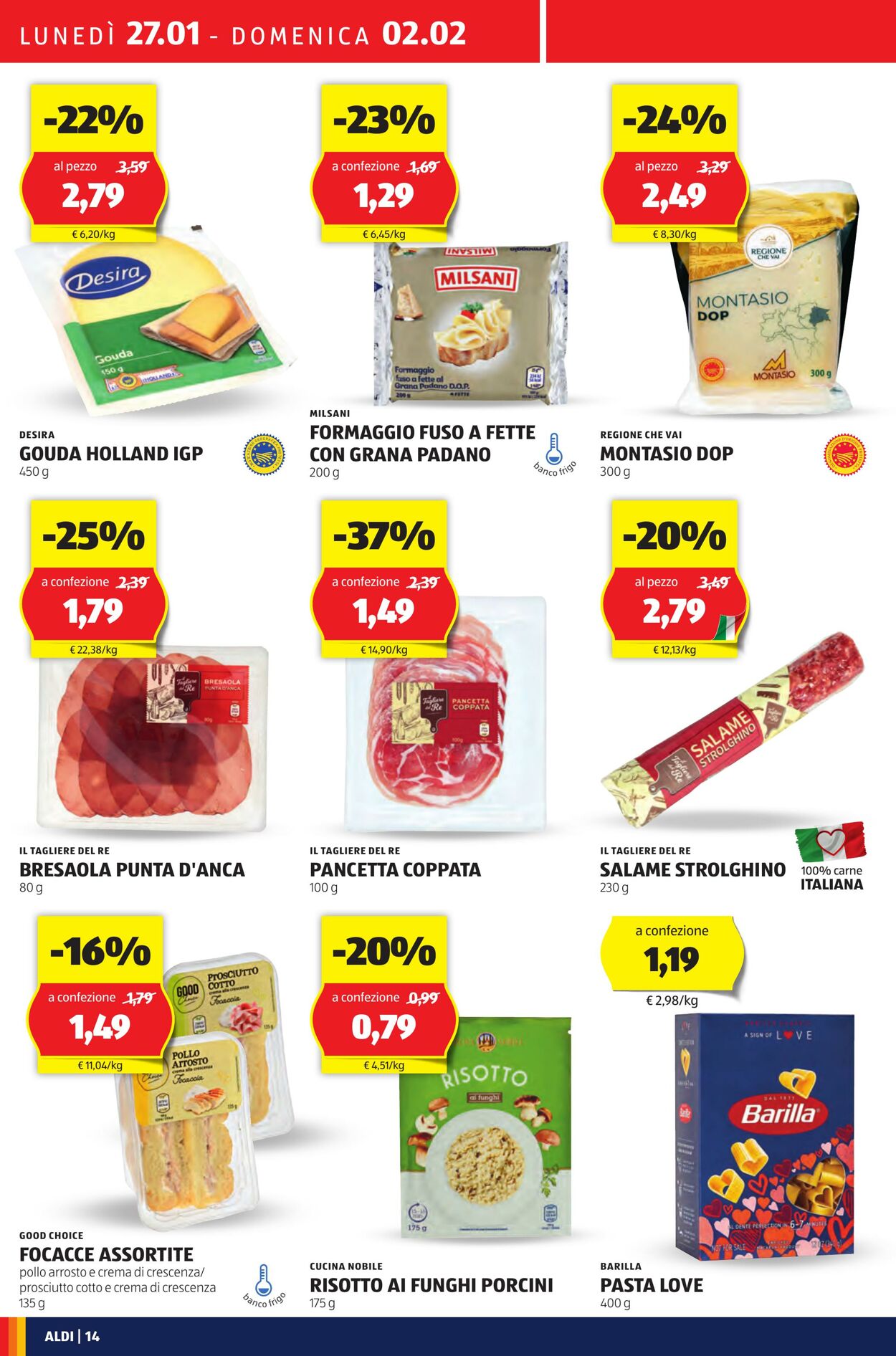 Volantino Aldi 27.01.2025 - 02.02.2025