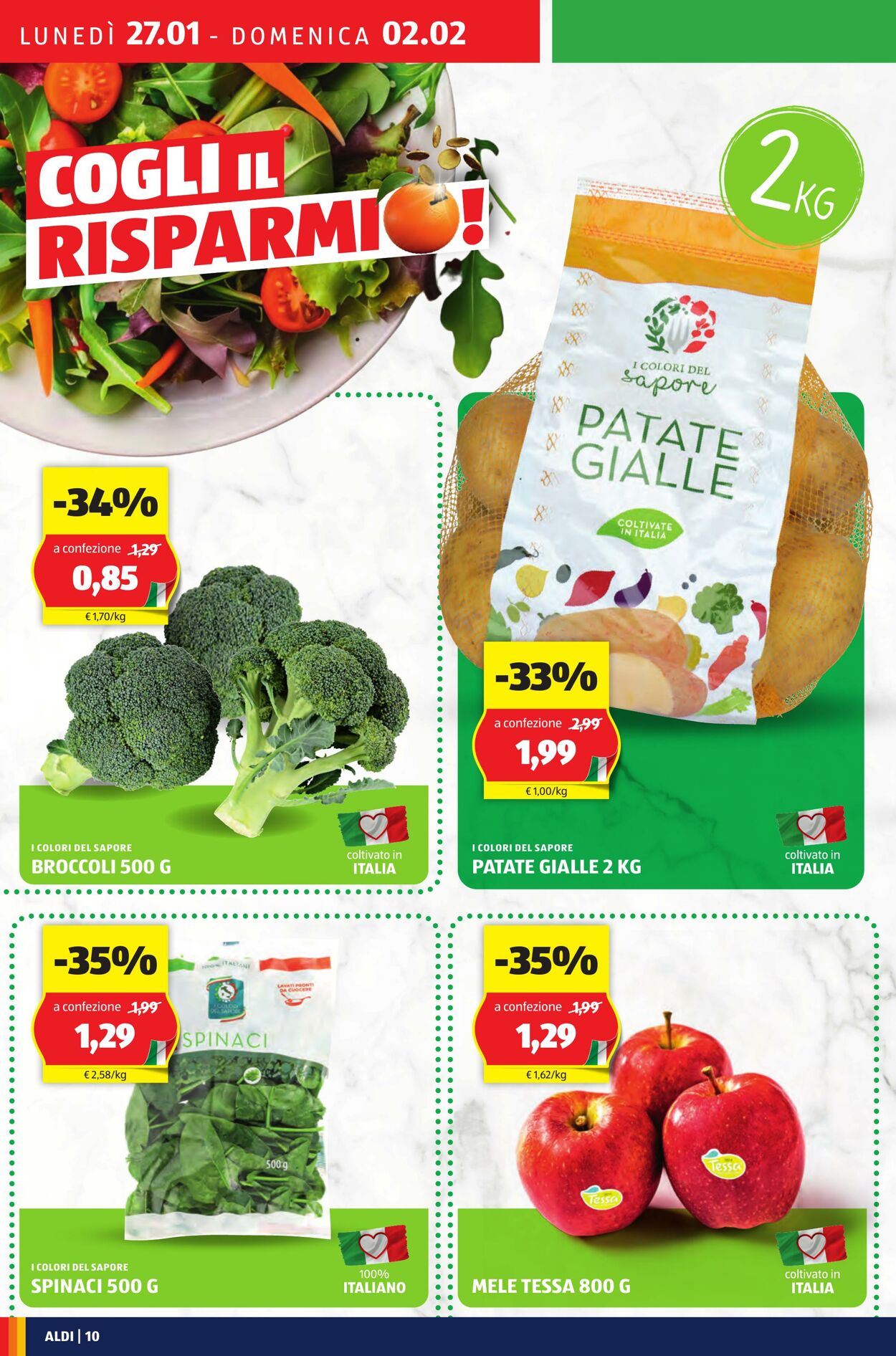 Volantino Aldi 27.01.2025 - 02.02.2025