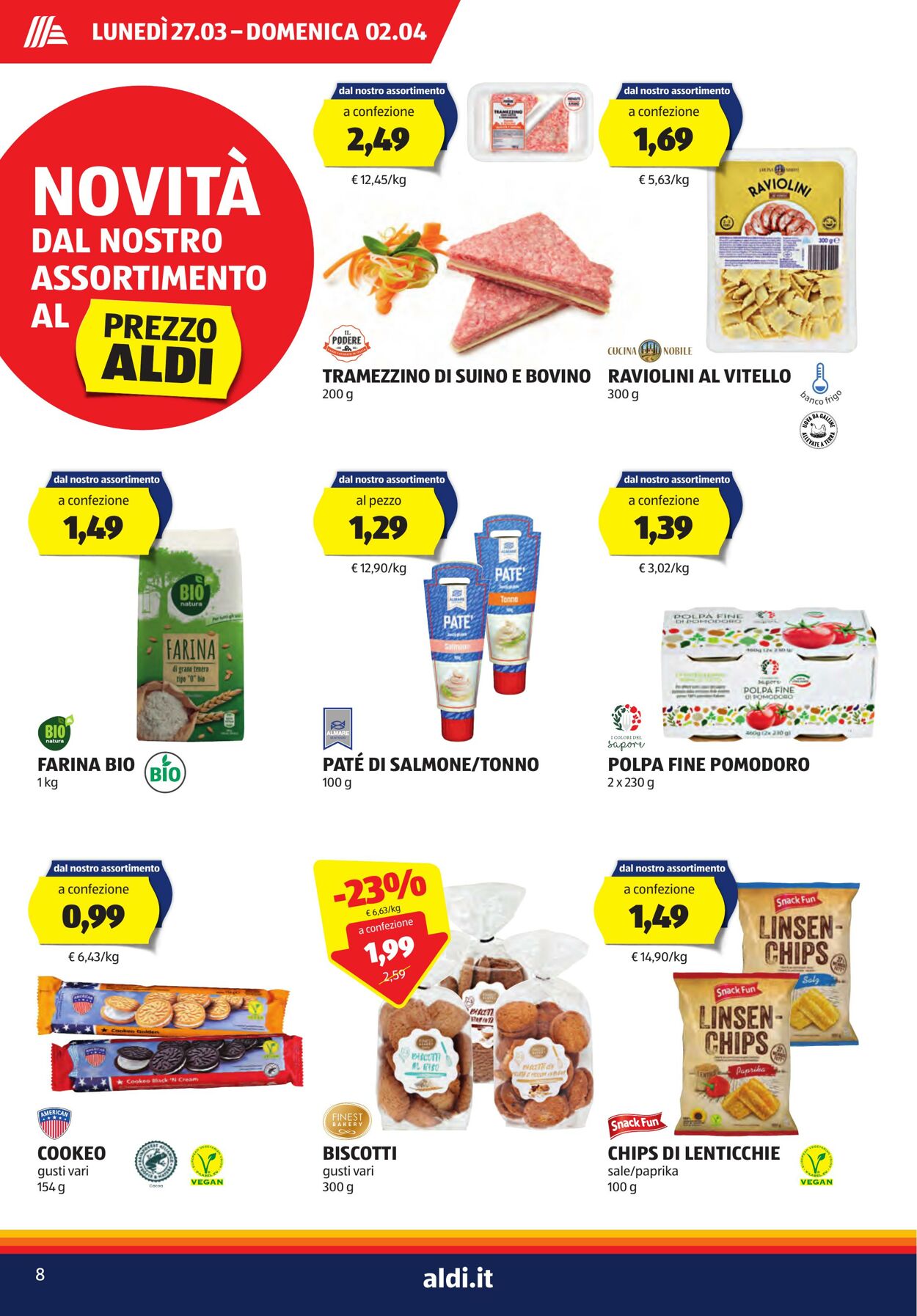 Volantino Aldi 27.03.2023 - 02.04.2023