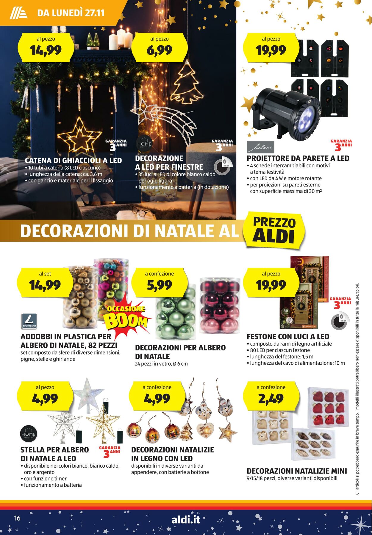 Volantino Aldi 27.11.2023 - 03.12.2023