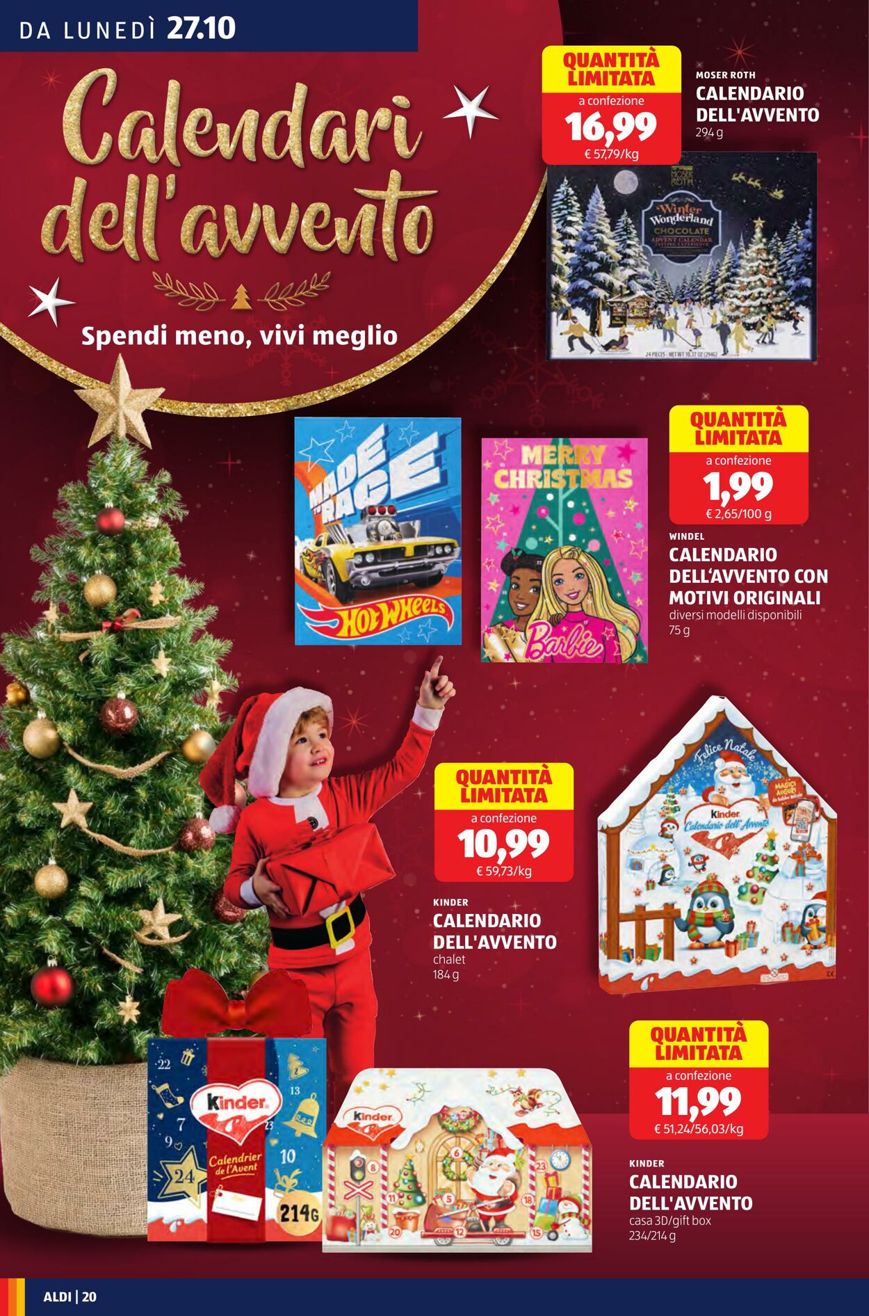 Volantino Aldi 27.10.2025 - 02.11.2025