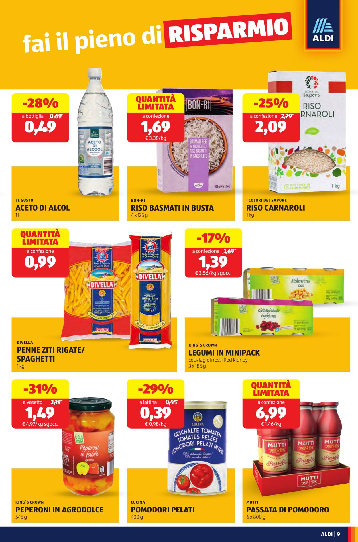Volantino Aldi 27.10.2025 - 02.11.2025
