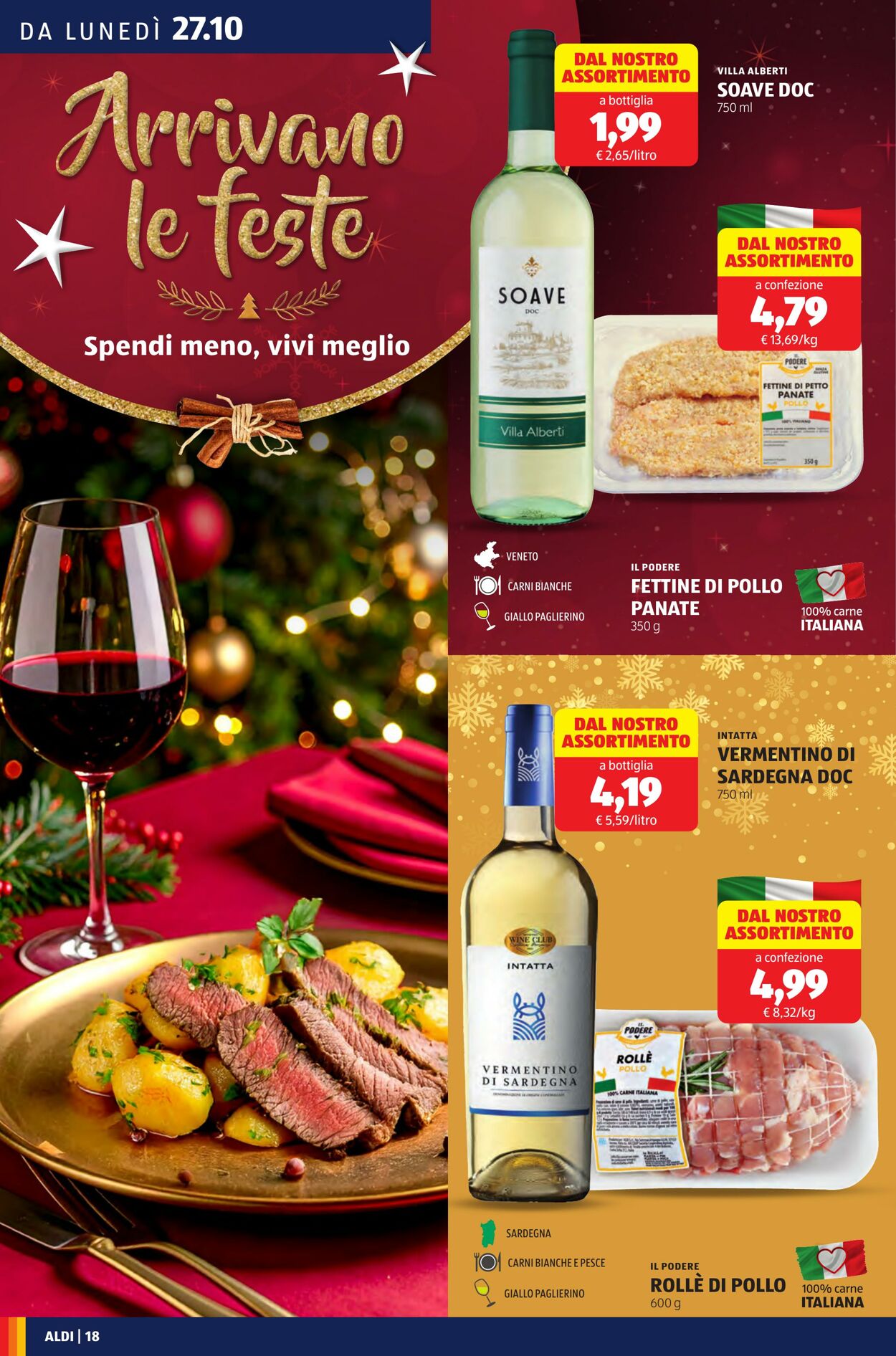 Volantino Aldi 27.10.2025 - 02.11.2025