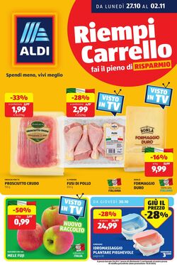 Volantino Aldi 27.10.2025 - 02.11.2025