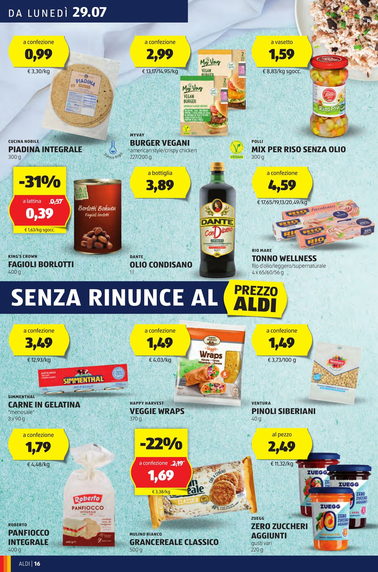 Volantino Aldi 29.07.2024 - 04.08.2024