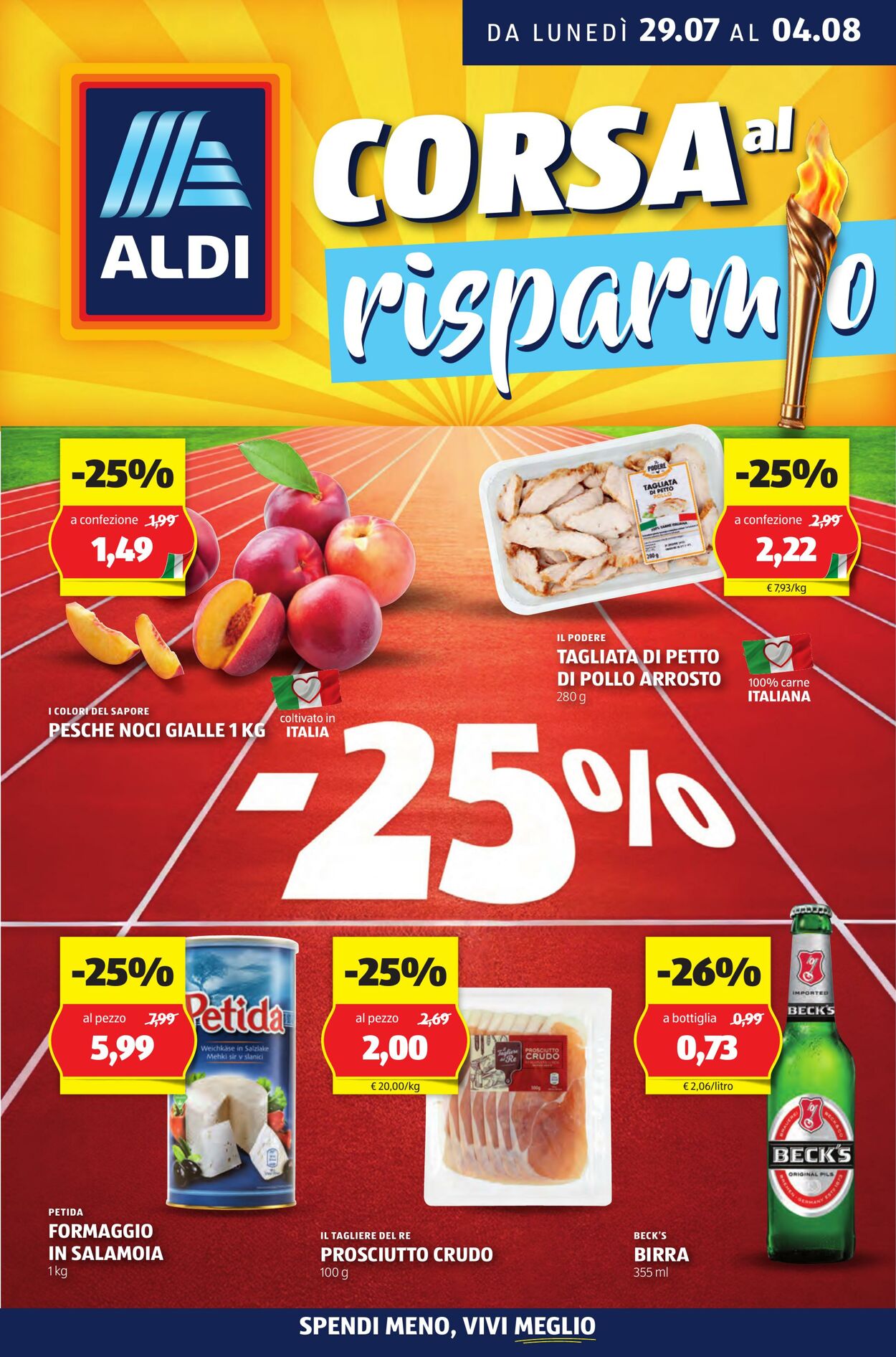 Volantino Aldi 29.07.2024 - 04.08.2024