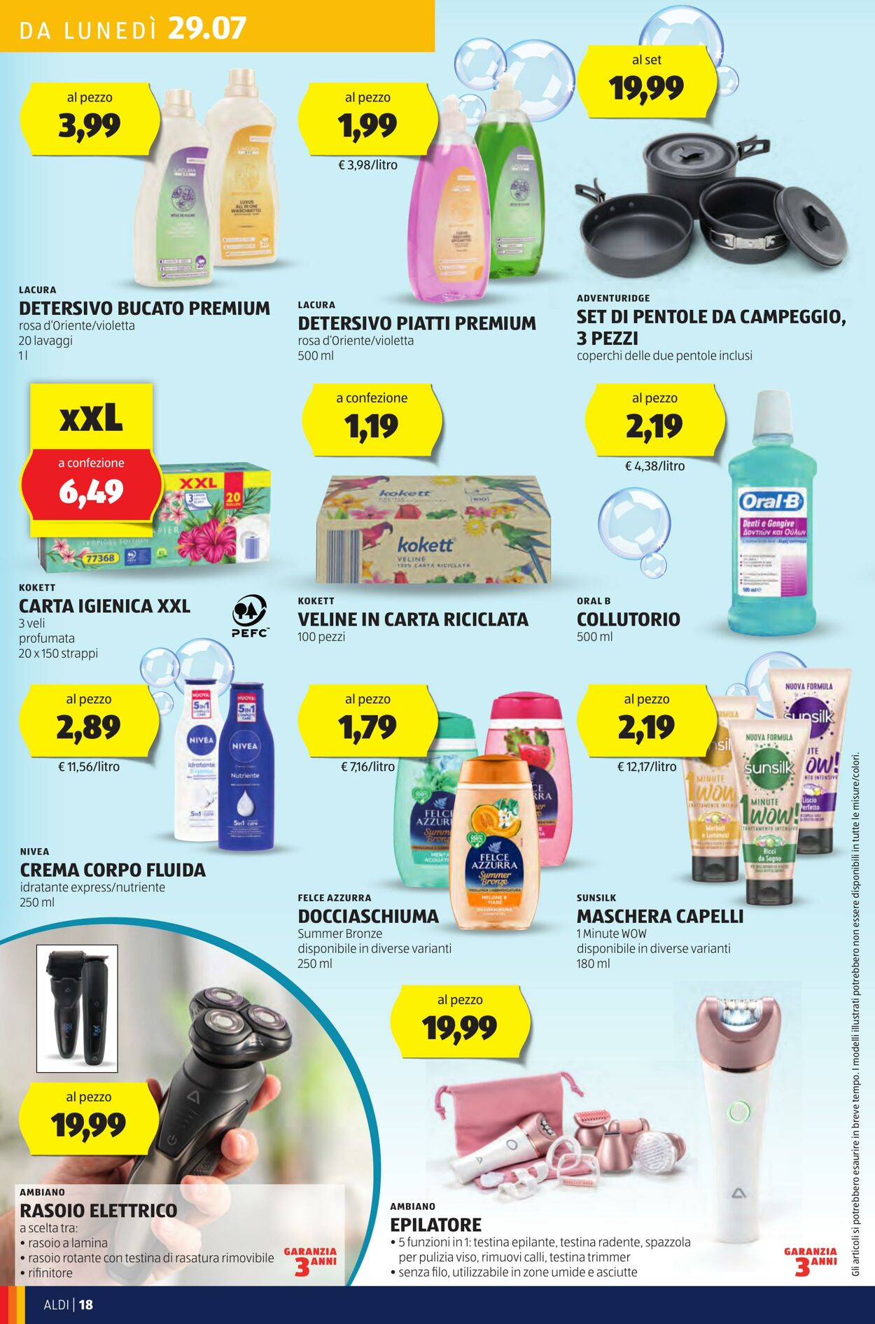 Volantino Aldi 29.07.2024 - 04.08.2024