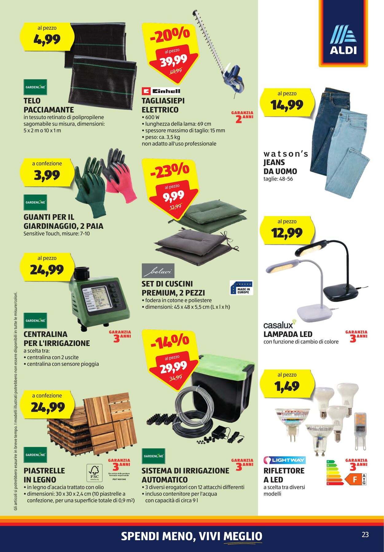 Volantino Aldi 29.05.2023 - 04.06.2023