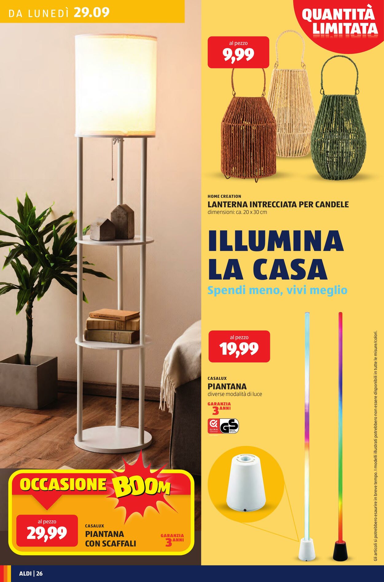 Volantino Aldi 29.09.2025 - 05.10.2025