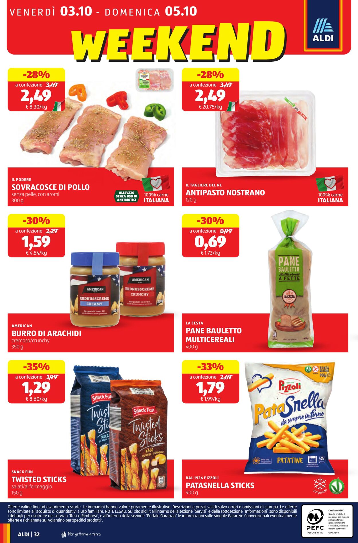 Volantino Aldi 29.09.2025 - 05.10.2025