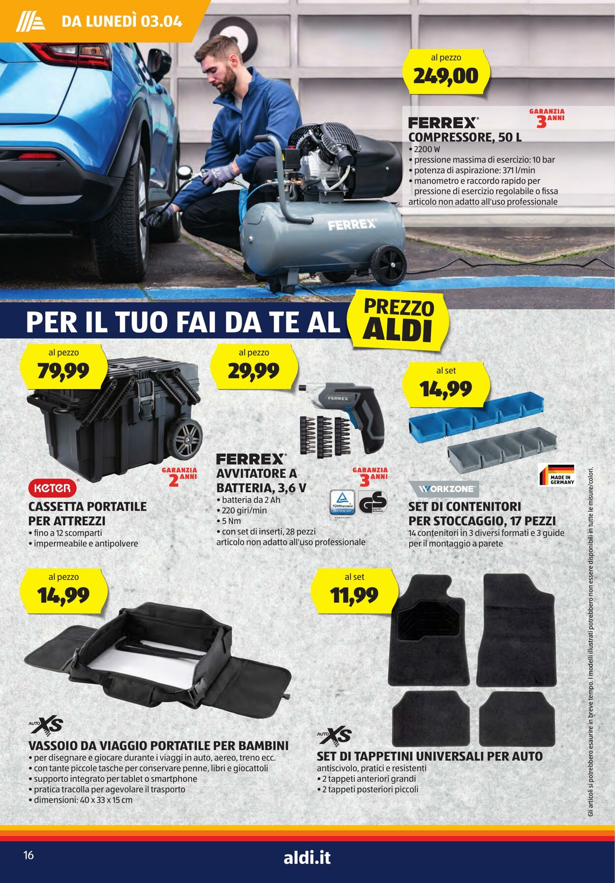 Volantino Aldi 03.04.2023 - 08.04.2023