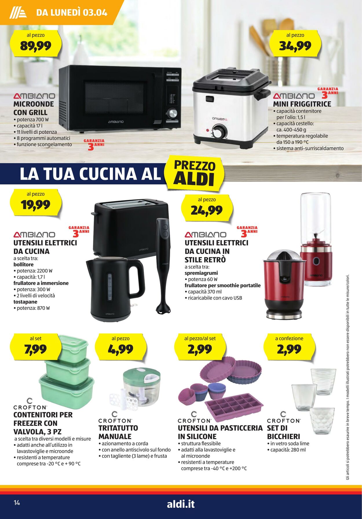 Volantino Aldi 03.04.2023 - 08.04.2023