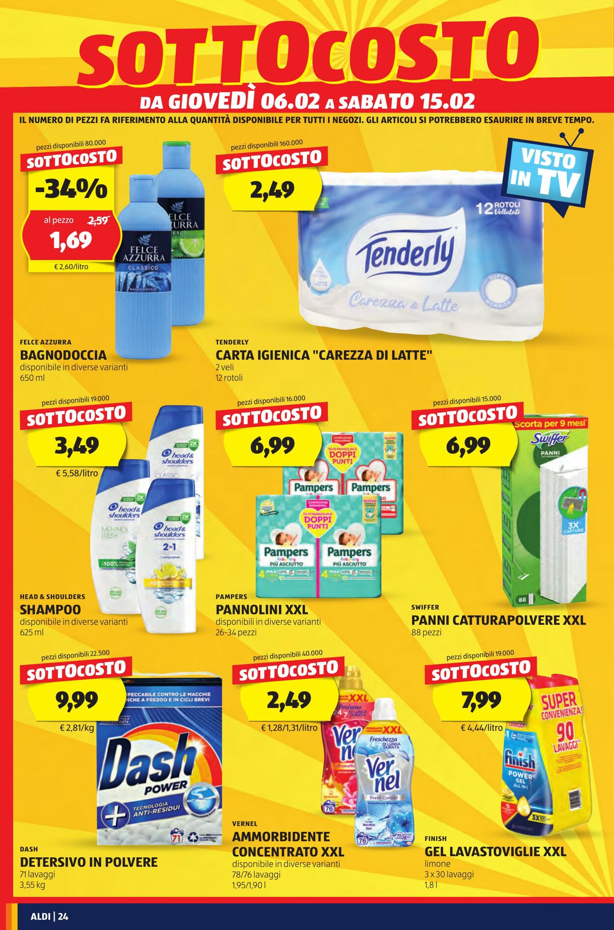 Volantino Aldi 03.02.2025 - 09.02.2025