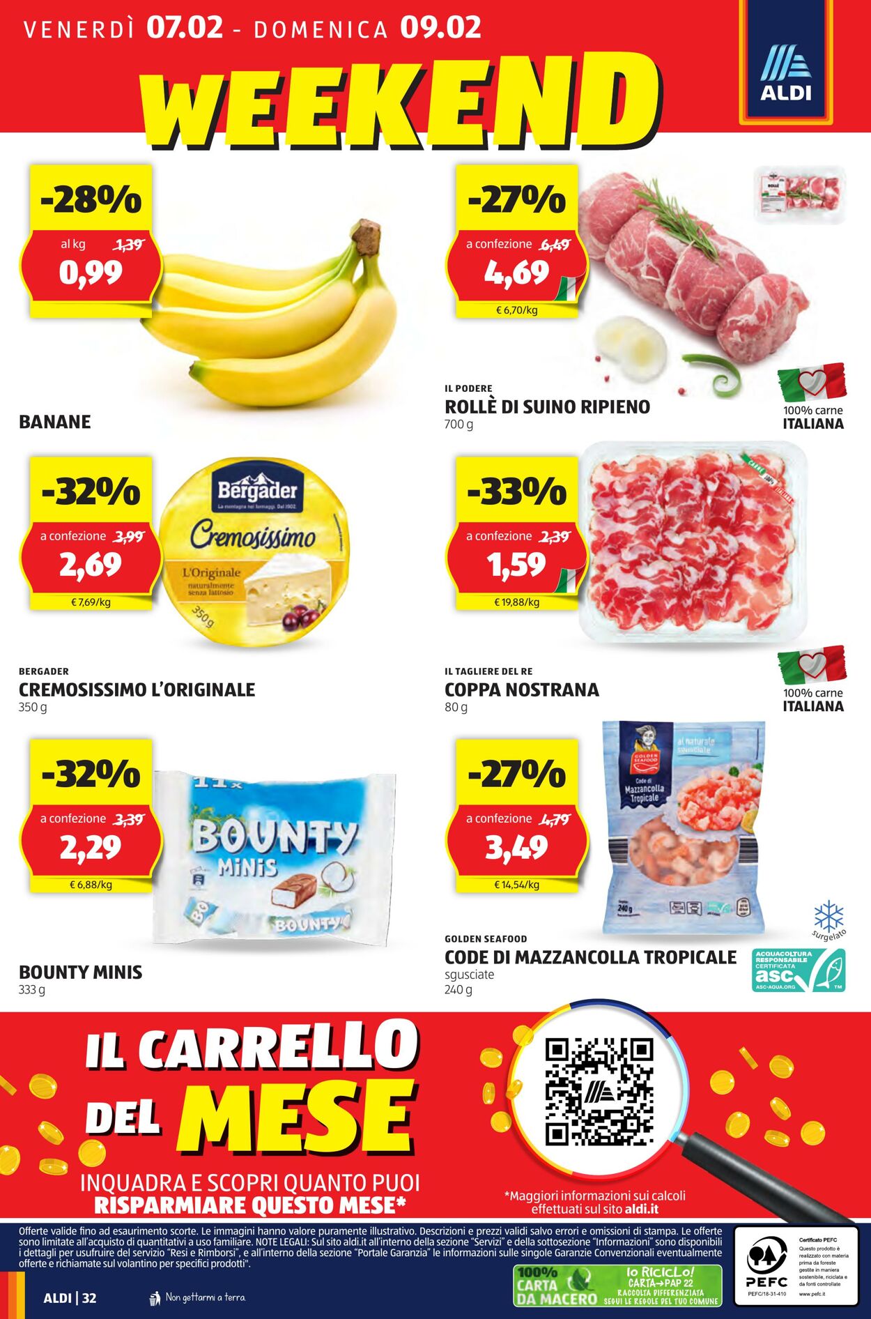 Volantino Aldi 03.02.2025 - 09.02.2025