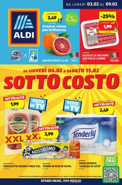 Volantino Aldi 03.02.2025 - 09.02.2025