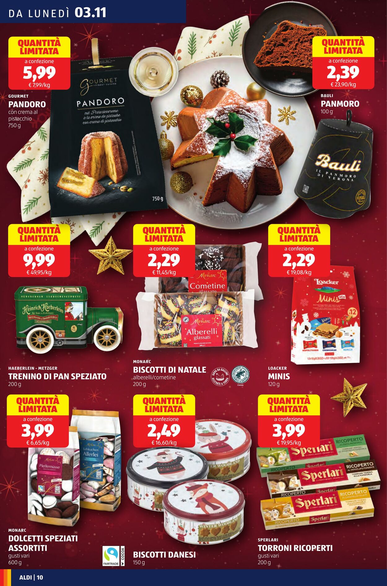Volantino Aldi 03.11.2025 - 09.11.2025