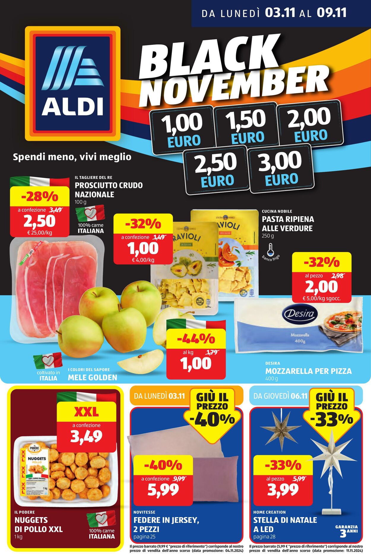 Volantino Aldi 03.11.2025 - 09.11.2025