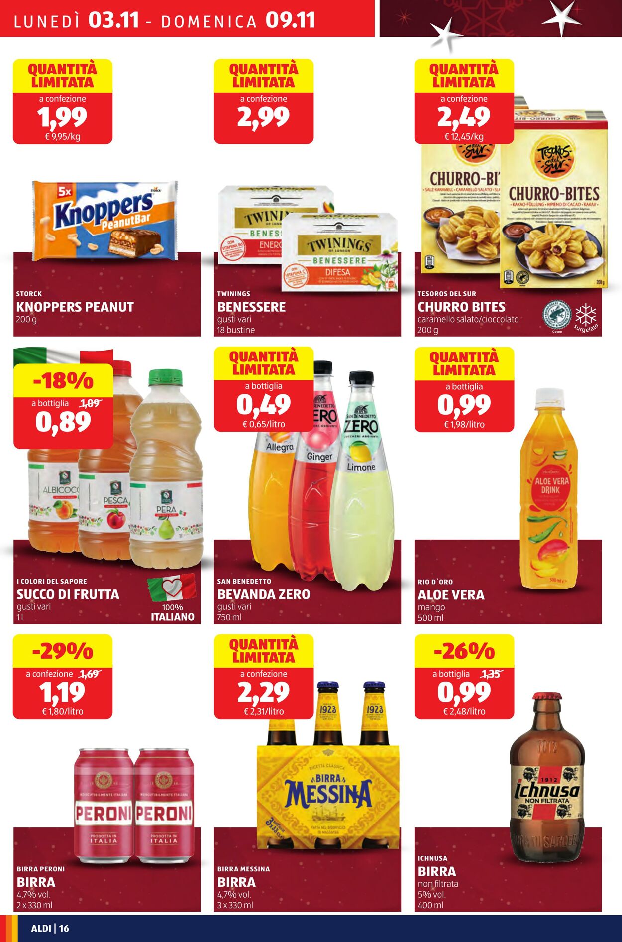 Volantino Aldi 03.11.2025 - 09.11.2025