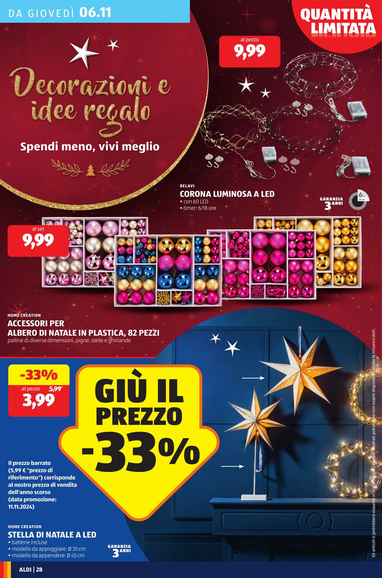 Volantino Aldi 03.11.2025 - 09.11.2025