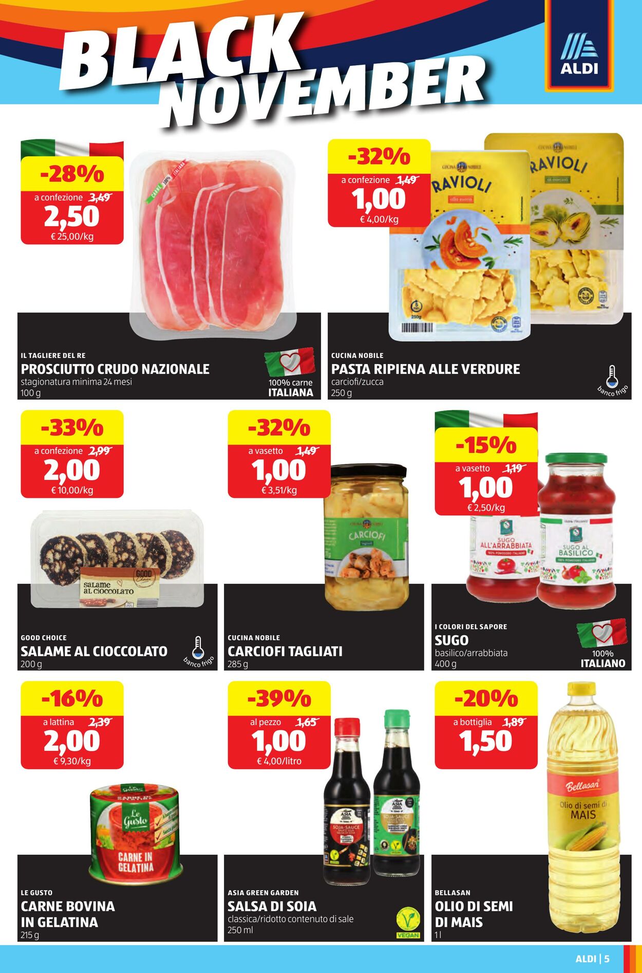 Volantino Aldi 03.11.2025 - 09.11.2025