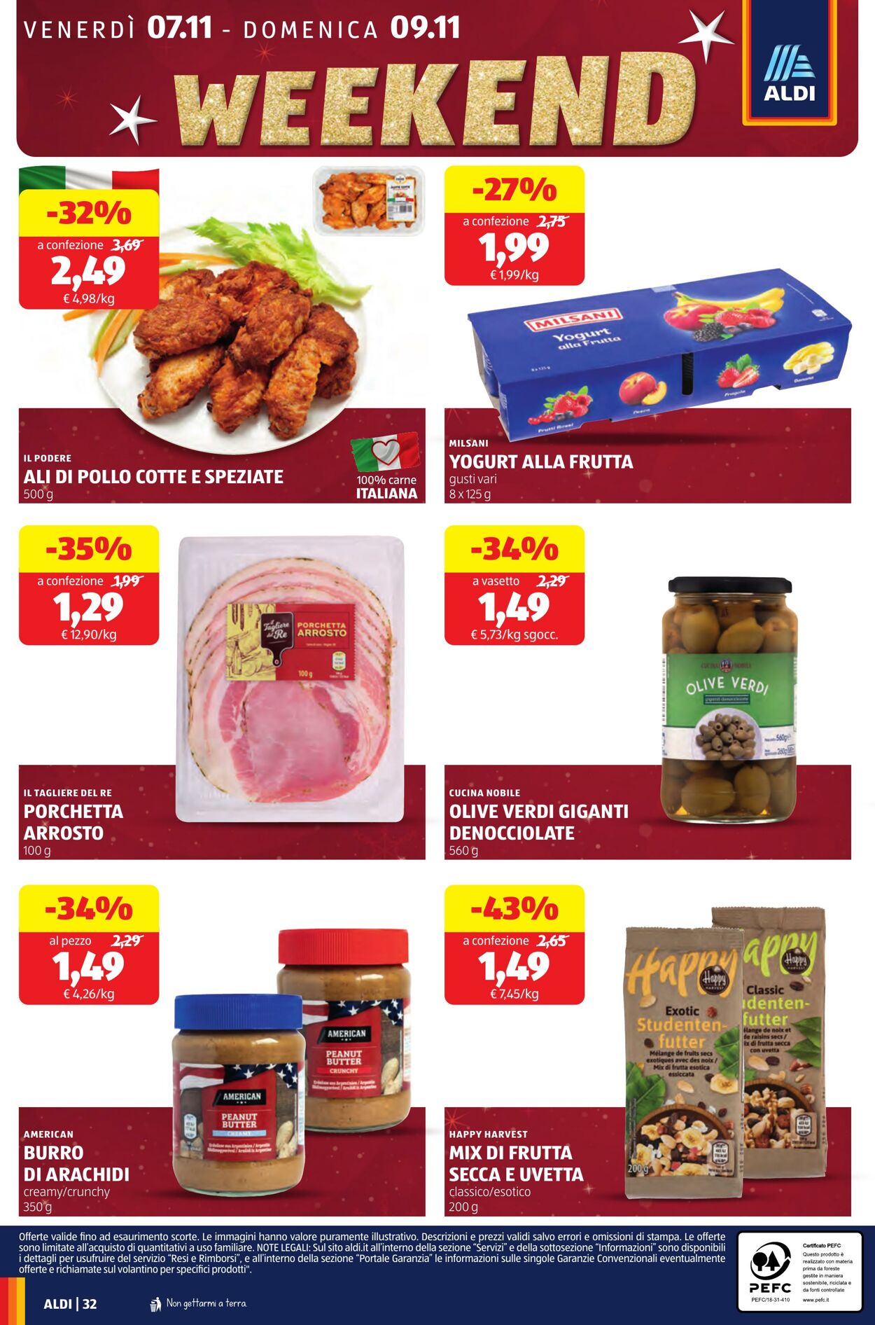 Volantino Aldi 03.11.2025 - 09.11.2025