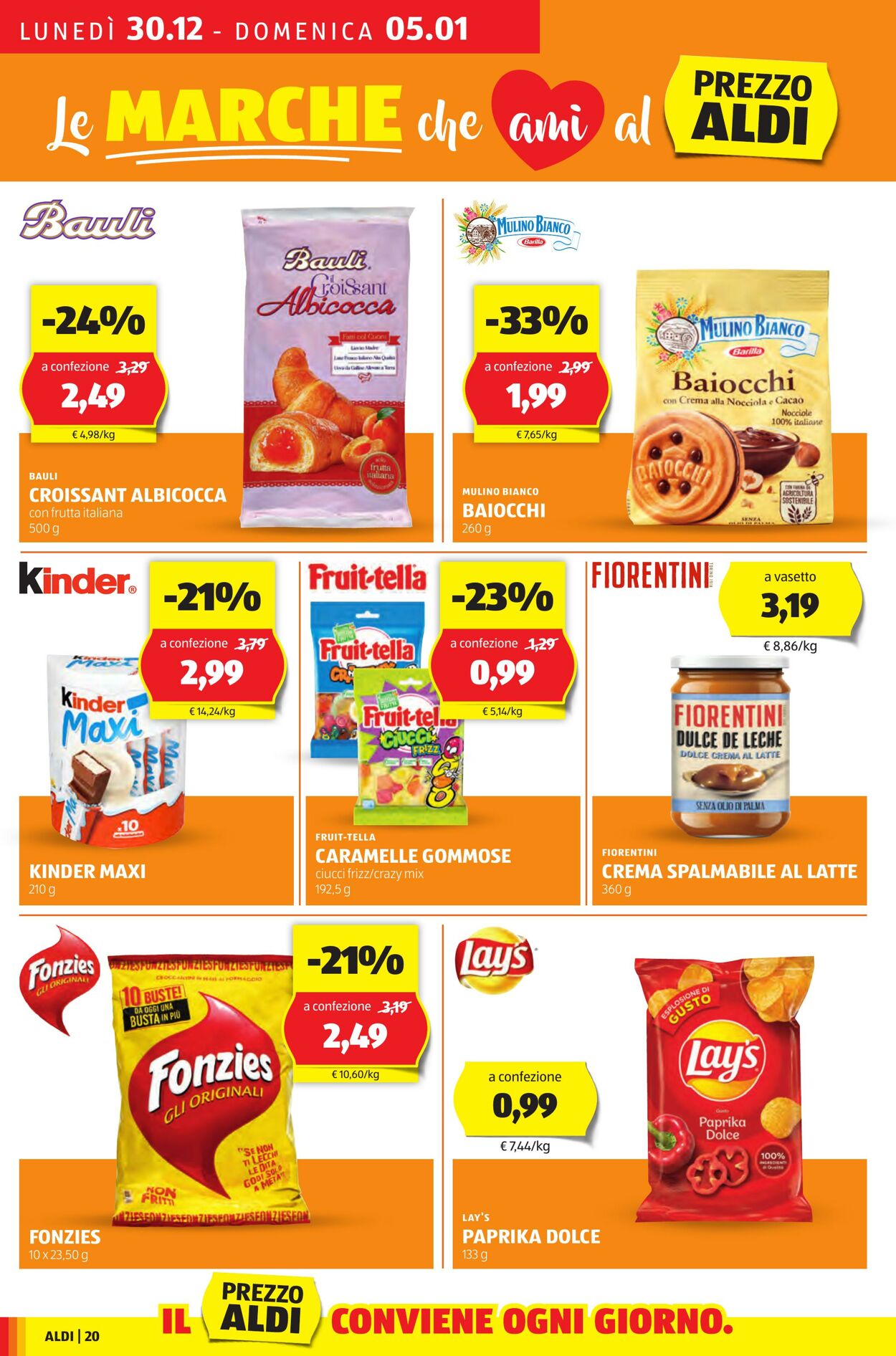 Volantino Aldi 30.12.2024 - 05.01.2025