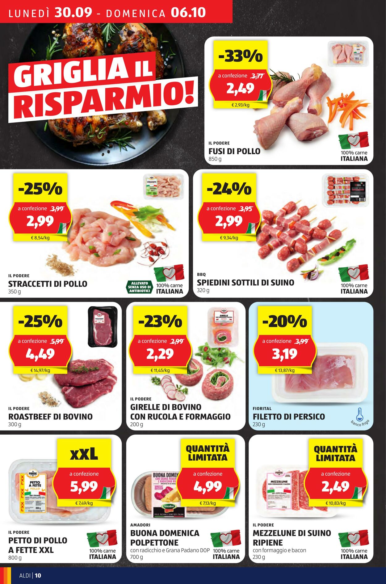 Volantino Aldi 30.09.2024 - 06.10.2024