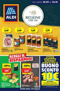 Volantino Aldi 14.10.2024 - 20.10.2024