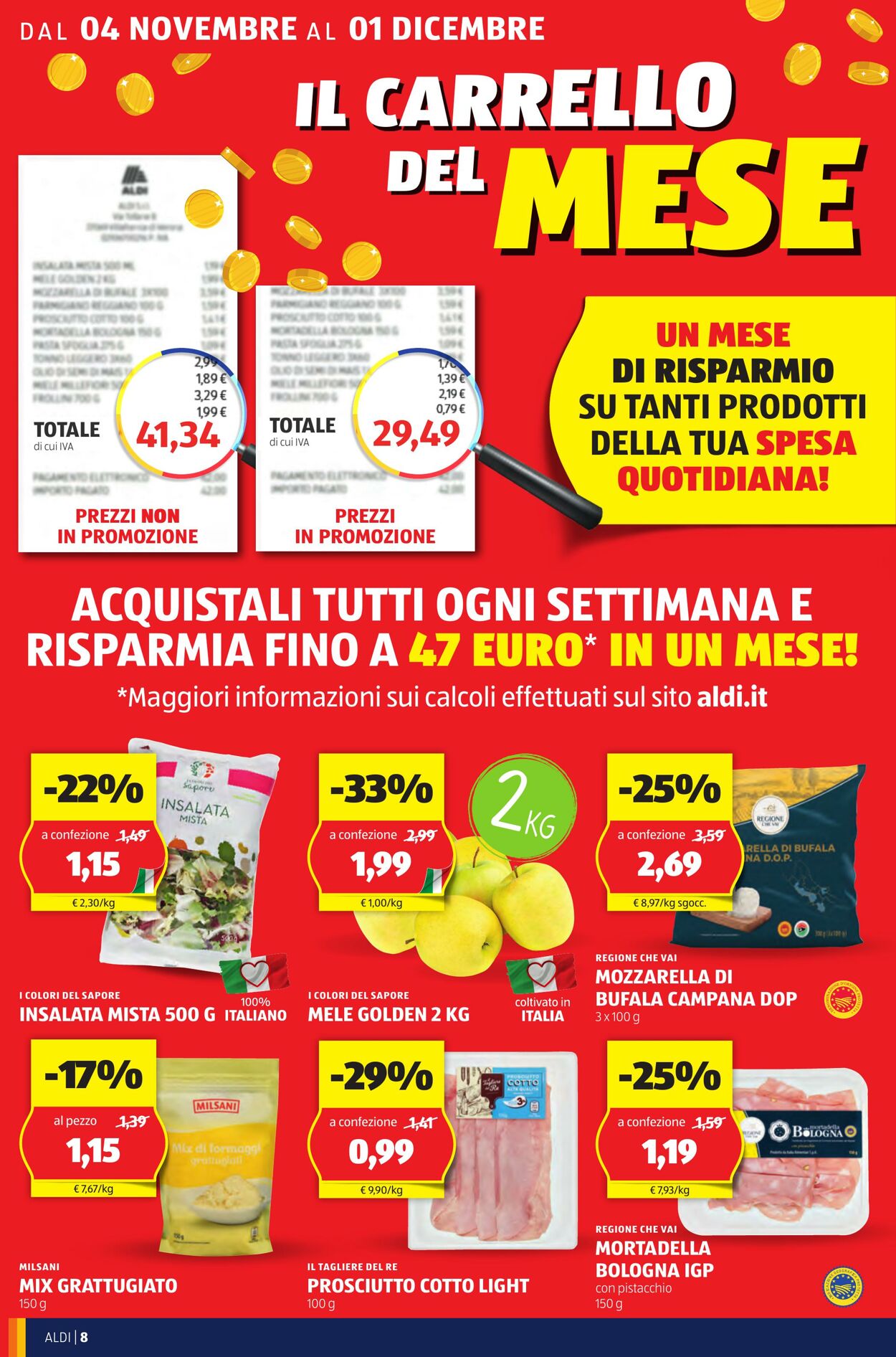 Volantino Aldi 04.11.2024 - 10.11.2024